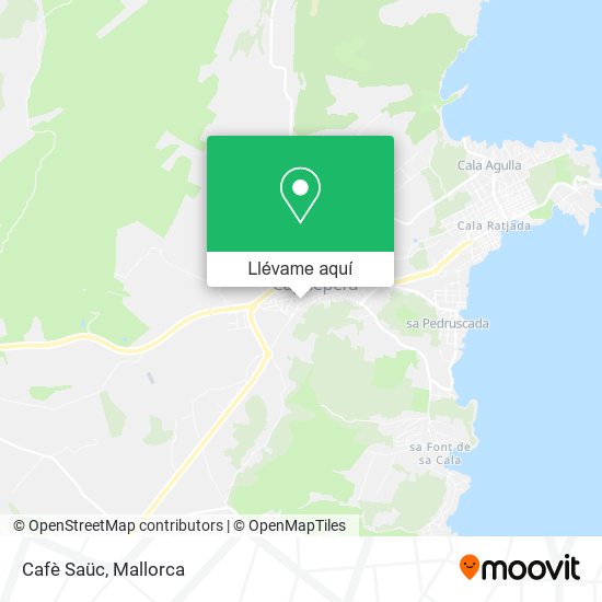 Mapa Cafè Saüc