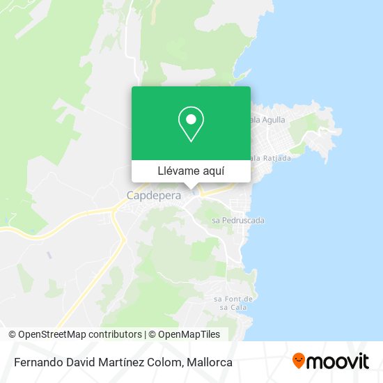 Mapa Fernando David Martínez Colom