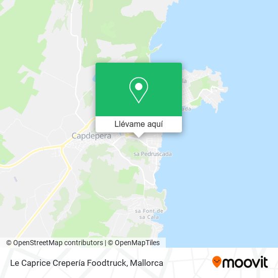 Mapa Le Caprice Crepería Foodtruck
