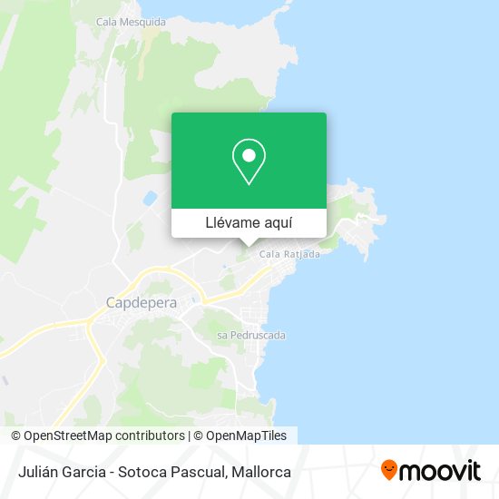 Mapa Julián Garcia - Sotoca Pascual