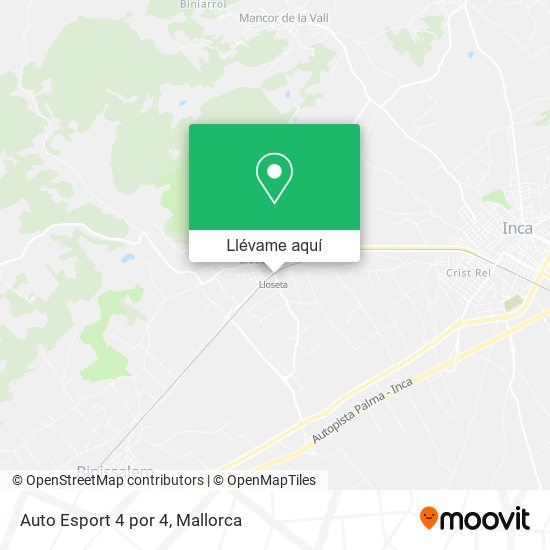 Mapa Auto Esport 4 por 4