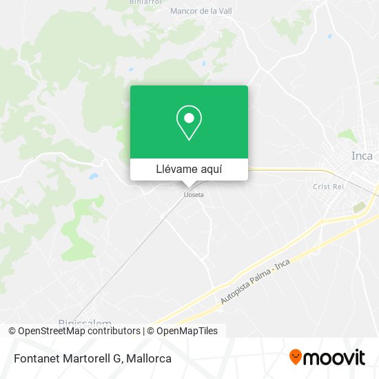 Mapa Fontanet Martorell G