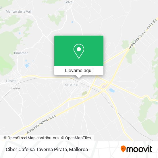 Mapa Ciber Café sa Taverna Pirata