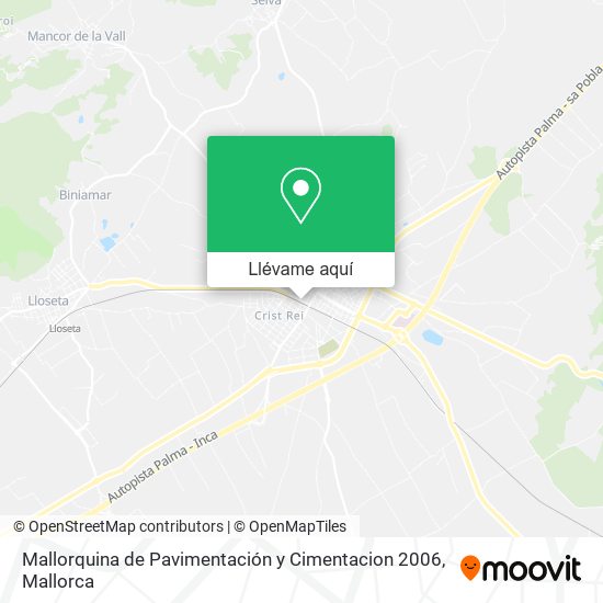 Mapa Mallorquina de Pavimentación y Cimentacion 2006