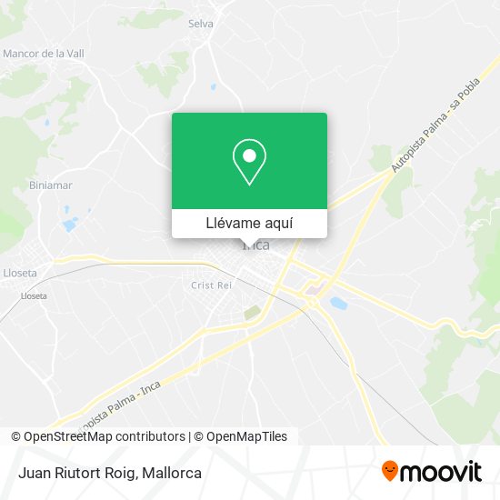 Mapa Juan Riutort Roig