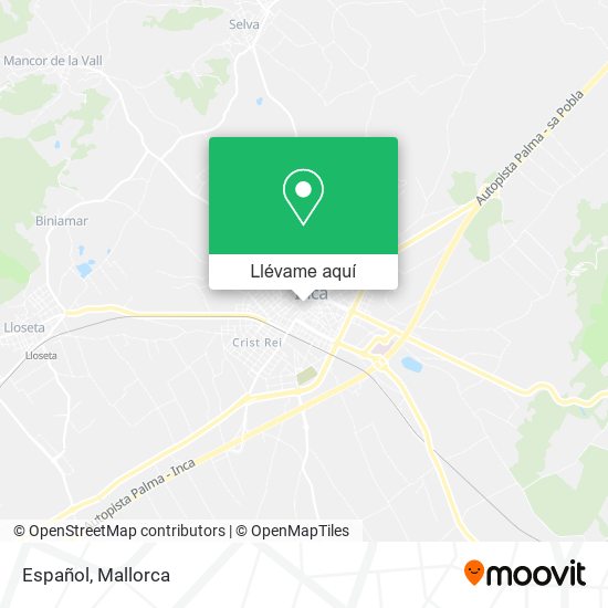 Mapa Español