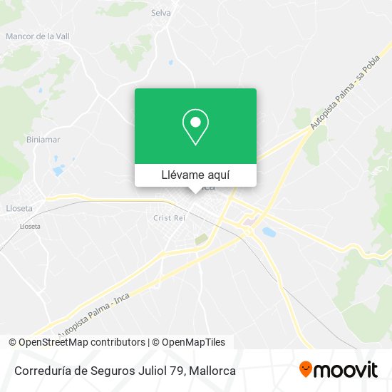 Mapa Correduría de Seguros Juliol 79