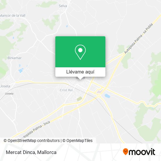 Mapa Mercat Dinca