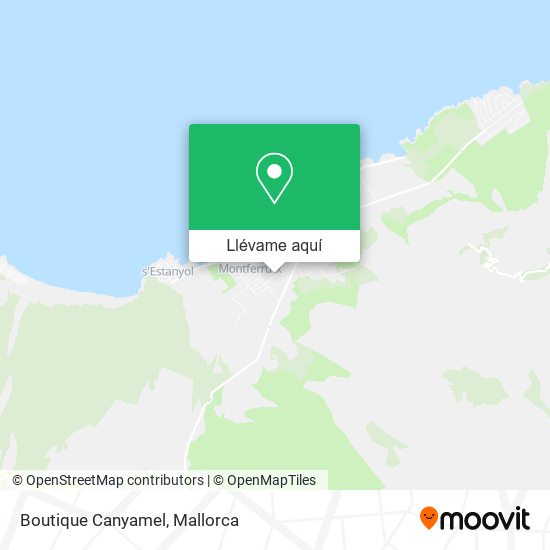 Mapa Boutique Canyamel