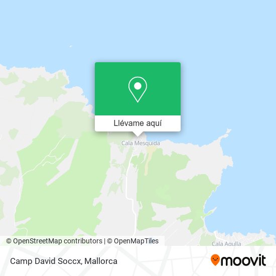 Mapa Camp David Soccx