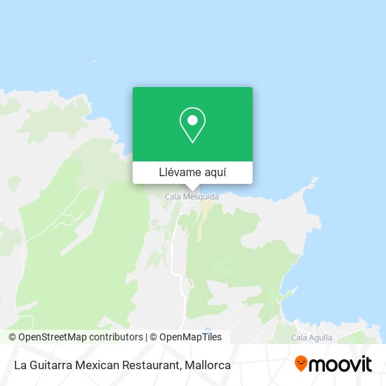 Mapa La Guitarra Mexican Restaurant