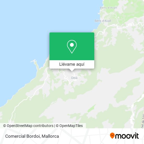 Mapa Comercial Bordoi