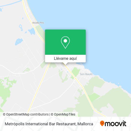 Mapa Metrópolis International Bar Restaurant
