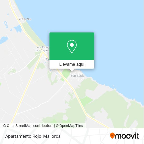 Mapa Apartamento Rojo