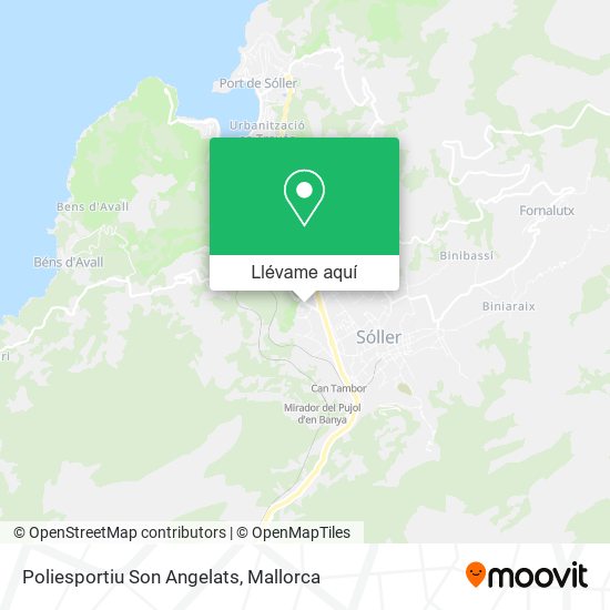 Mapa Poliesportiu Son Angelats