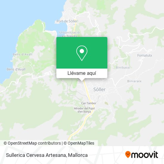 Mapa Sullerica Cervesa Artesana