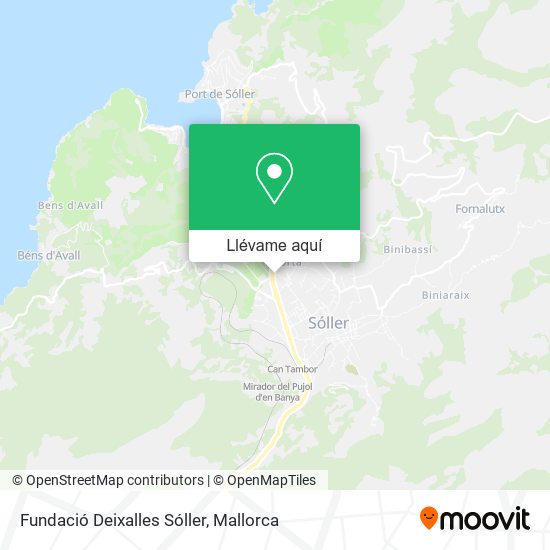 Mapa Fundació Deixalles Sóller