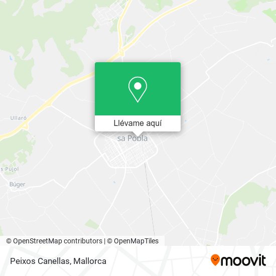 Mapa Peixos Canellas