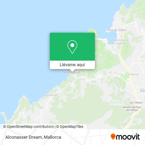Mapa Alconasser Dream
