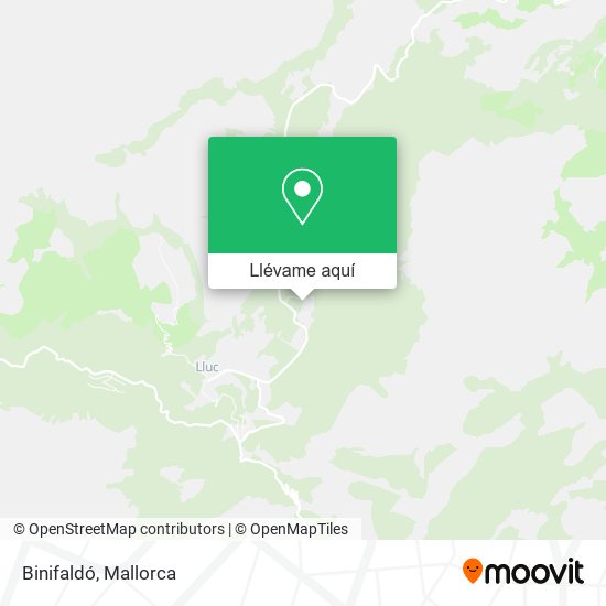 Mapa Binifaldó