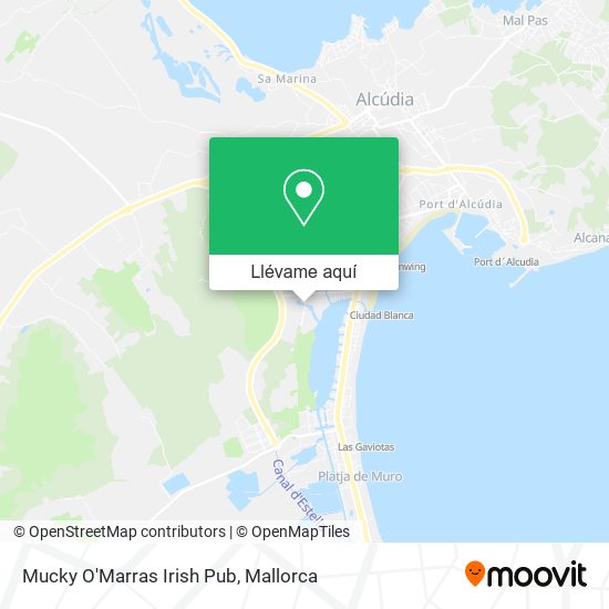 Mapa Mucky O'Marras Irish Pub