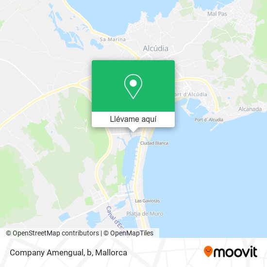 Mapa Company Amengual, b