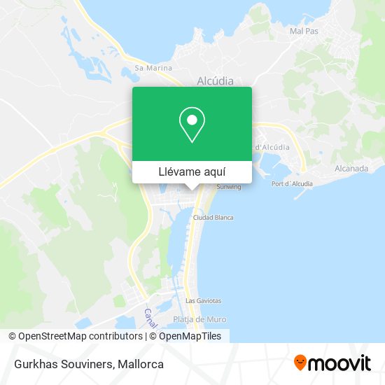 Mapa Gurkhas Souviners