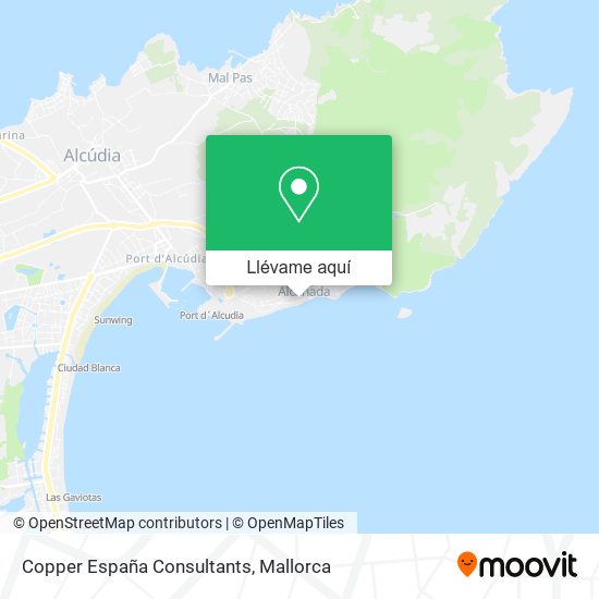 Mapa Copper España Consultants