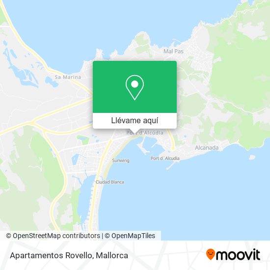 Mapa Apartamentos Rovello