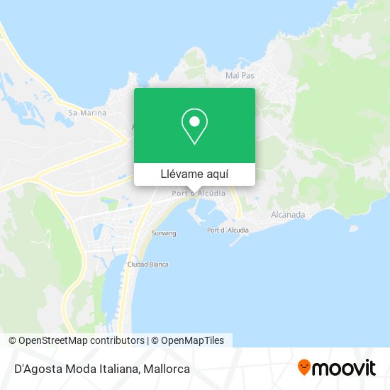 Mapa D'Agosta Moda Italiana