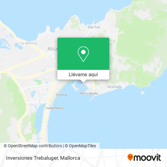 Mapa Inversiones Trebaluger