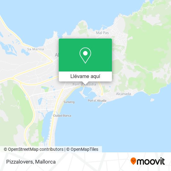 Mapa Pizzalovers