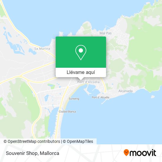 Mapa Souvenir Shop
