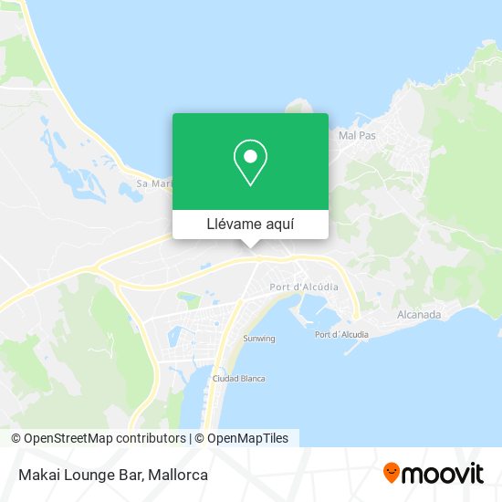 Mapa Makai Lounge Bar