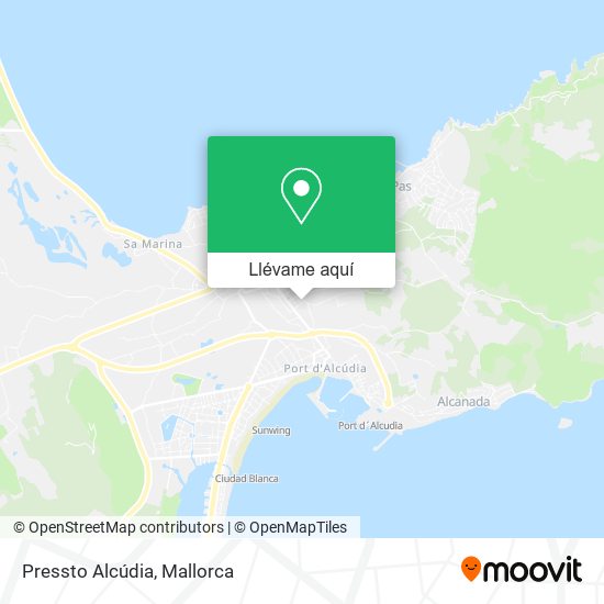 Mapa Pressto Alcúdia