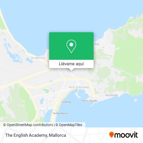 Mapa The English Academy