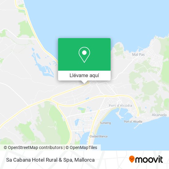 Mapa Sa Cabana Hotel Rural & Spa