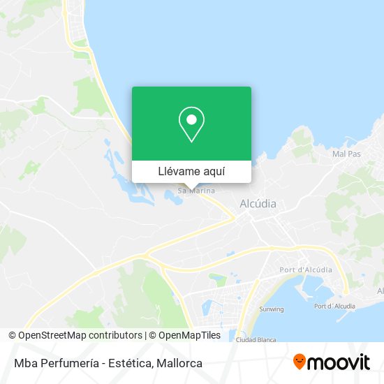 Mapa Mba Perfumería - Estética