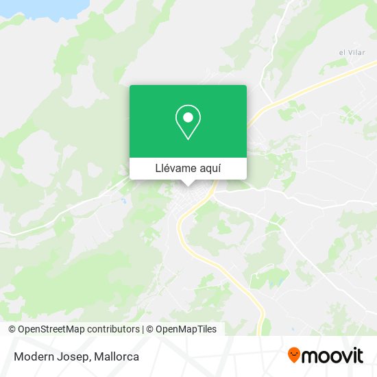 Mapa Modern Josep