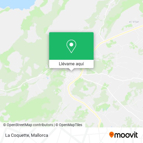 Mapa La Coquette