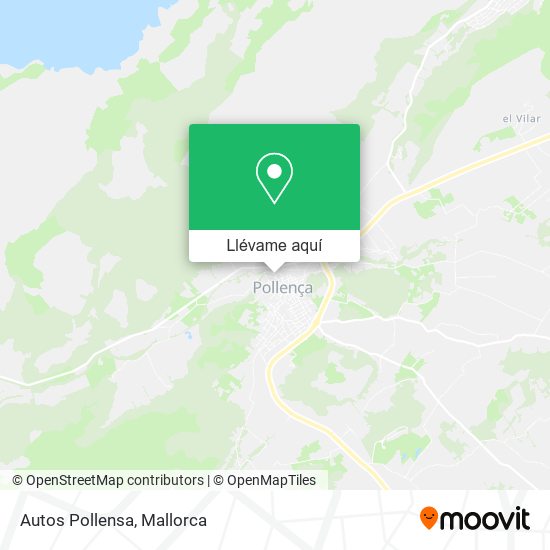 Mapa Autos Pollensa