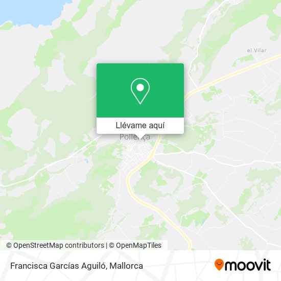 Mapa Francisca Garcías Aguiló