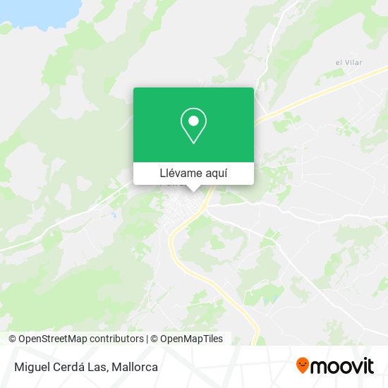 Mapa Miguel Cerdá Las