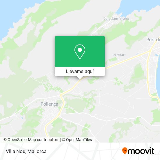 Mapa Villa Nou