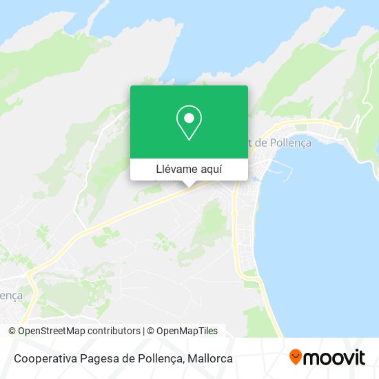 Mapa Cooperativa Pagesa de Pollença