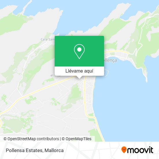 Mapa Pollensa Estates