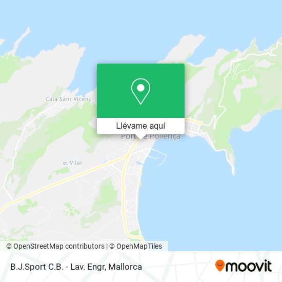 Mapa B.J.Sport C.B. - Lav. Engr
