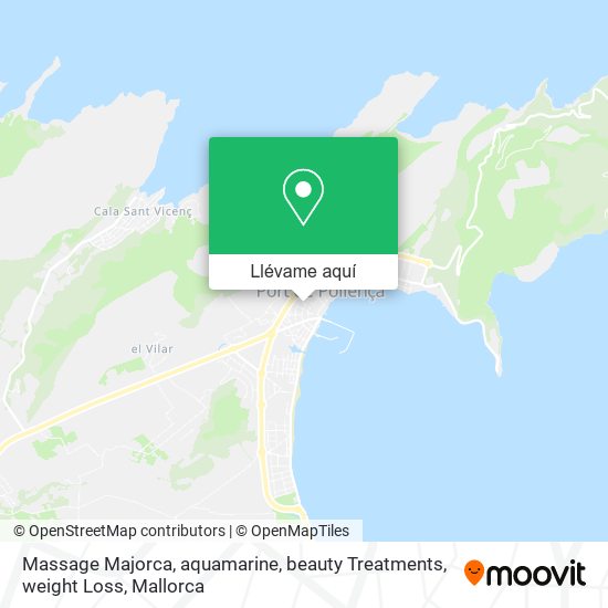 Mapa Massage Majorca, aquamarine, beauty Treatments, weight Loss