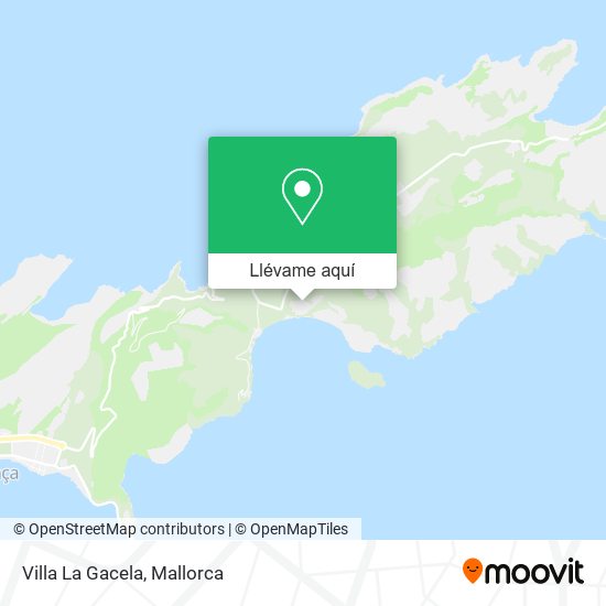 Mapa Villa La Gacela