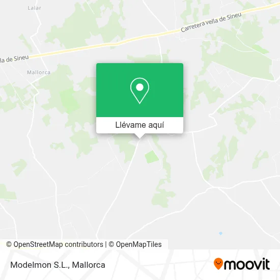 Mapa Modelmon S.L.